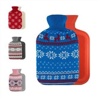 Clúdach Cniotáilte Buidéal Uisce Te Rubair Inchaite