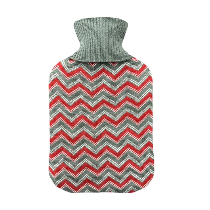 hot water bottle warming bag knitted covers
